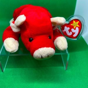 “SNORT” 1995 Ty Beanie Babies/Collectible/Retired/New w/tag